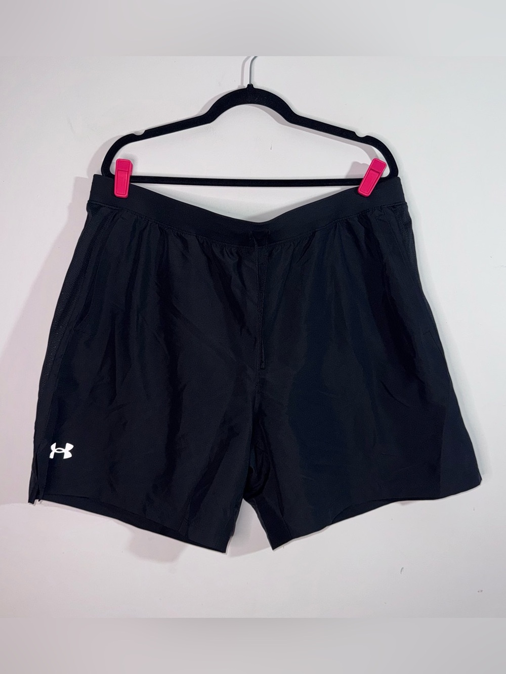 Under Armour UA Launch 7” 2-in-1 Shorts Men’s 2XL Black Running NWT